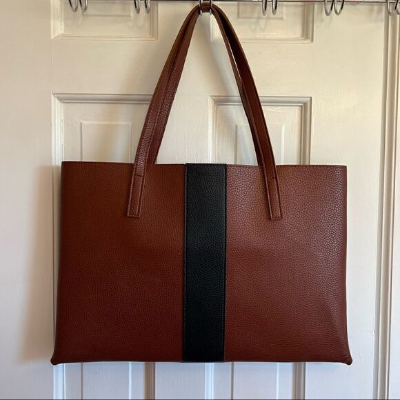 Vince Camuto Luck tote Brown and Black - Picture 5 of 8